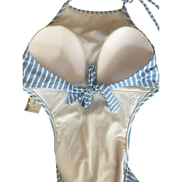 NWT Enjoy The Sunshine Cutout One Piece Bikini Bottom Bathing Suit 2XL - Picture 5 of 6